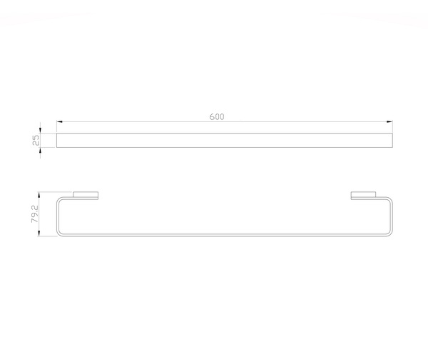 полотенцедержатель WONZON & WOGHAND LOTTE